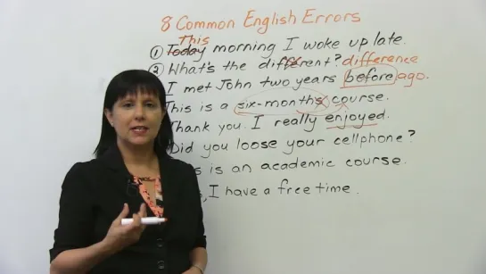 8 Common Grammar Mistakes in English