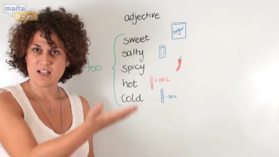 Adjectives to Describe Food - English Vocabulary Explanation (Elementary)