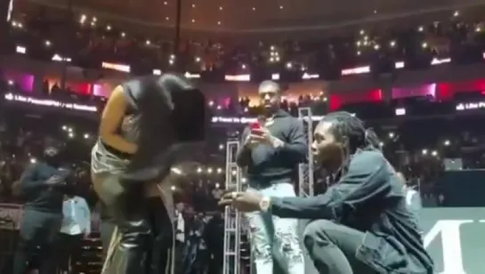 Offset proposed to Cardi B 💍 [#BLACKMUZIK]