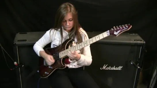 Steve Vai - Paganini 5th Caprice -  Cover by Tina