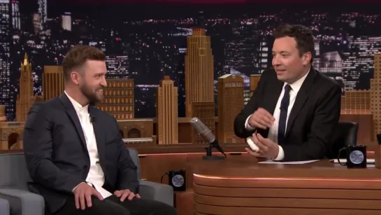 Justin Timberlake Gets Incepted by a Jimmy Fallon Mug