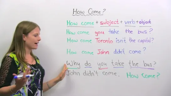 Learn English_ “How come”