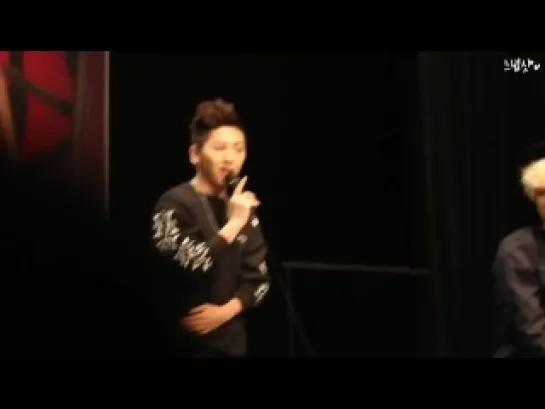 [FANCAM] 141018 HOTSHOT 2nd Fanmeeting - Call You Mine