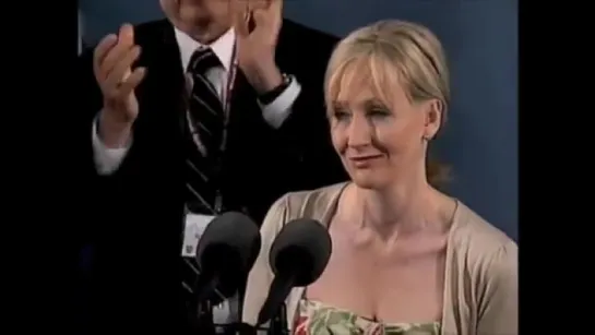 J.K. Rowling Speaks at Harvard Commencement