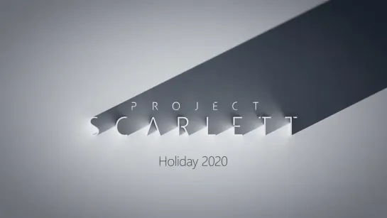 Xbox Project Scarlett — E3 2019 — Reveal Trailer