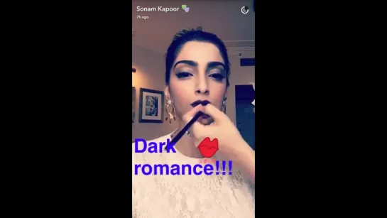 Sonam Kapoor Snapchat (7)