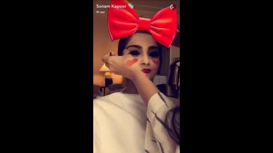 Sonam Kapoor Snapchat (5)