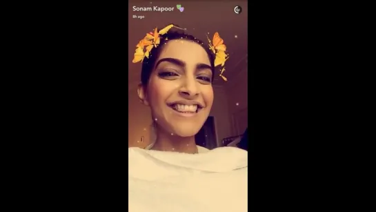 Sonam Kapoor Snapchat (3)