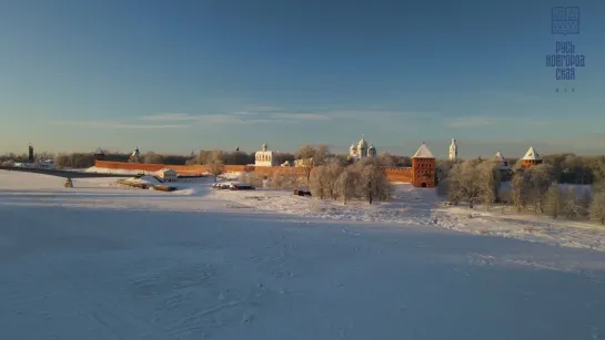 Зима в Новгородской области