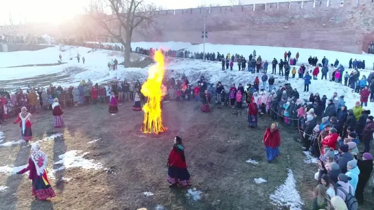 Масленица в Великом Новгороде