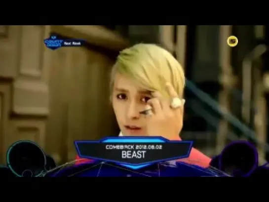 Beast Comeback next week @ M! Countdown