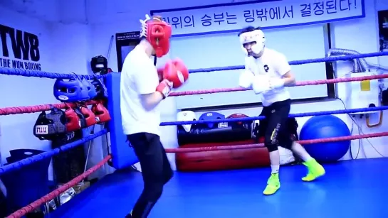 The Won Boxing Gym | Yang Yoseob (BEAST) VS Lee Jae Sung (National Boxer, Former IBF Oriental Champion) Part 1