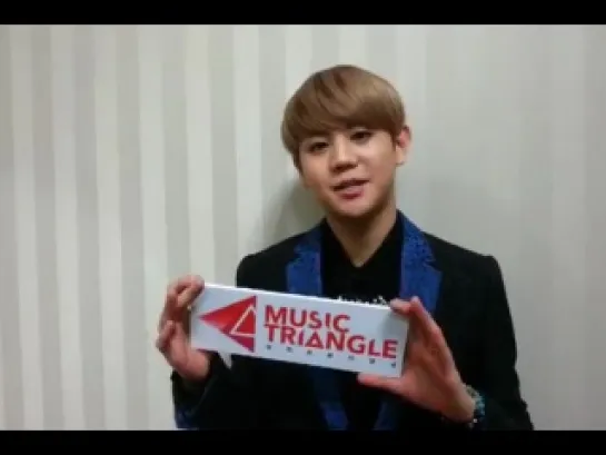 [MISC]  Yoseob for Mnet Music Triangle Preview