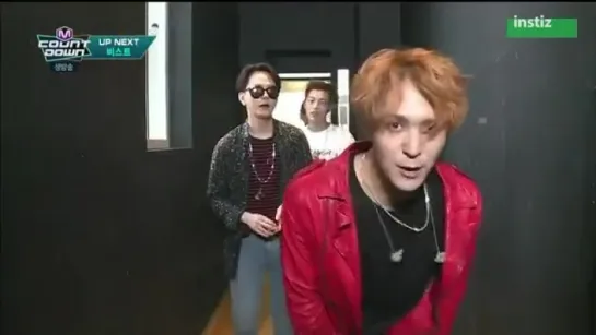 [30.07.2015] BEAST (비스트) UP NEXT @ 엠카운트다운 M! Countdown (1)