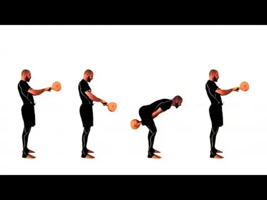 How to kettlebell swing (видео с канала Cavemantraining)