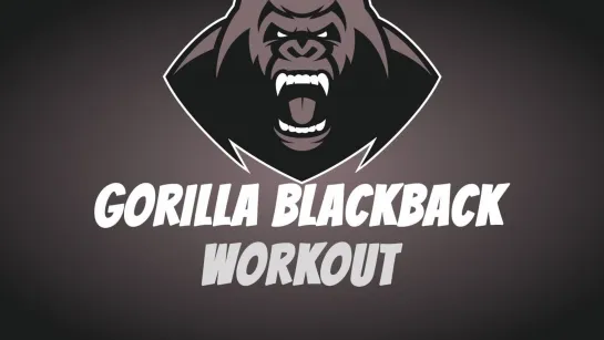 Gorilla Blackback Kettlebell Workout ADVANCED - Kettlebell Strength (видео с канала Cavemantraining)