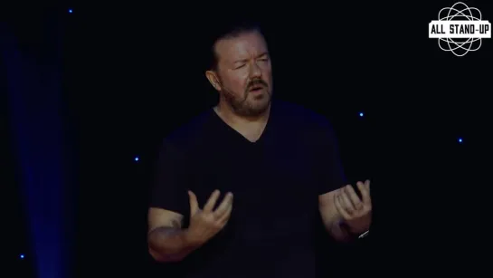 Ricky Gervais / Рики Джервейс: про защиту собак и слово на букву «П» (2018) Озвучка