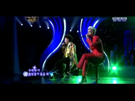 GD&TOP on Kim Jung Eun's Chocolate - Baby Good Night