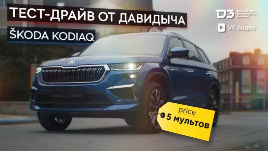 Тест-драйв от Давидыча: SKODA KODIAQ в самый раз для семьи.