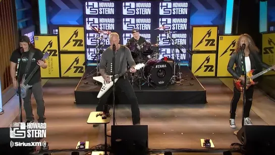 Metallica “Lux Æterna” Live on the Howard Stern Show (2023)