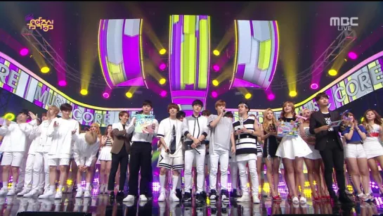 [TV] SNSD vs INFINITE vs HYUKOH - 1ST PLACE (150725 MBC "MUSIC CORE")