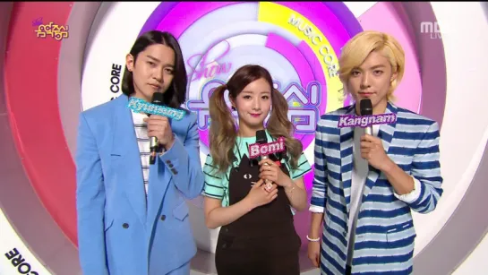 [TV] MC A PINK (BoMi) CUT (150425 MBC "MUSIC CORE")