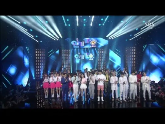 [TV] IU vs EXO vs WheeSung - 1st Place (140525 SBS "Inkigayo")