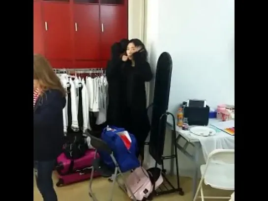 [SELF-CAM] A PINK - 29TH "GOLDEN DISK AWARD" BACKSTAGE on VINE @goldendisc [150115]