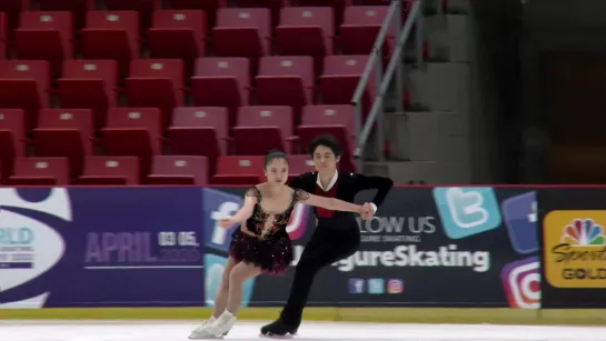 Shing Nishiyama/Utana Yoshida FD 2019 JGP Lake Placid