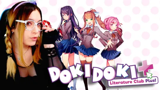 Doki Doki Literature Club! ➤  Первая Аниме-игра Новелла на Канале