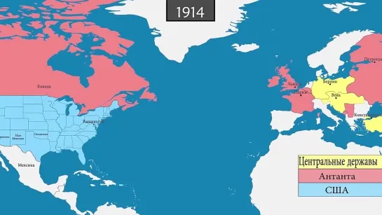 История США - на карте