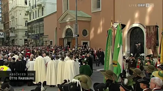 Otto von Habsburg Funeral - Kapuzinerkirche [HD]