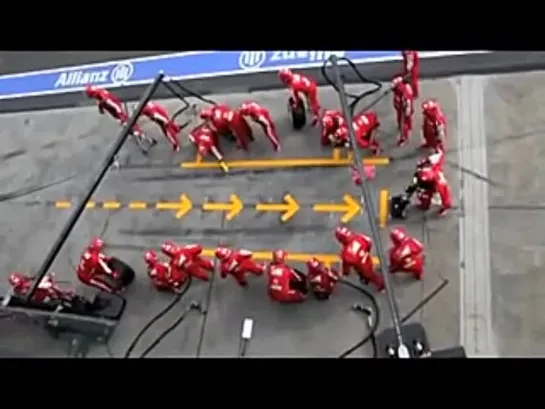 Формула-1.Эволюция пит-стопа 1950г и 2013г / Formula 1 Pit Stops 1950 & 2013