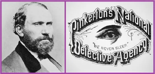 Алан Пинкертон \ Allan Pinkerton - один из основателей американских спецслужб