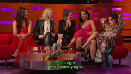 2018: «The Graham Norton Show» [eng subs]