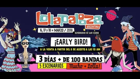 The Killers Live @ Lollapalooza Argentina 2018 [Full Concert]