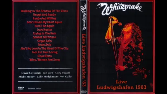 Whitesnake - Live in Ludwigshafen - 19.03.1983 - Концерт в Германии - HD 720