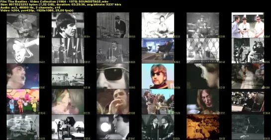 The Beatles - Video Collection (1964 - 1970)