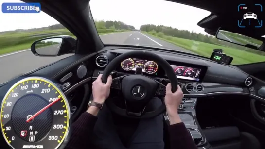 Mercedes AMG E63 S 2017 ACCELERATION & TOP SPEED