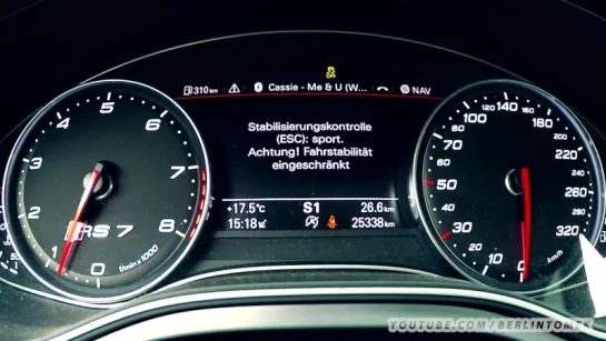 Audi RS7 Acceleration 0-250 Launch Control V8 Sound MF-RS 750 Audi A7 Audi S7