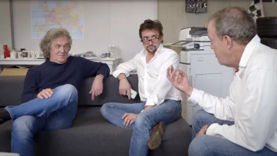 Clarkson, Hammond & May Brainstorm Names for Their New Amazon Prime Show