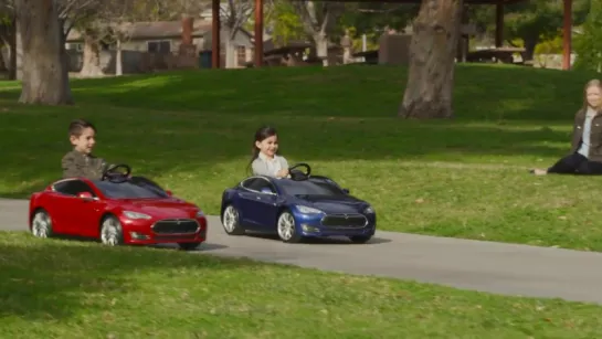 Tesla Model S for Kids by Radio Flyer