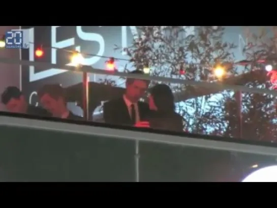 Robsten Kissing, Cuddling and Laughing at the After Party of OTR - Cannes