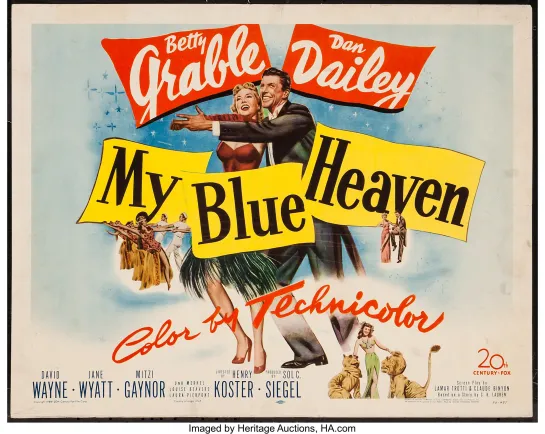 My Blue Heaven (1950) -1080p- Betty Grable, Dan Dailey, David Wayne