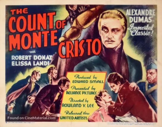 The Count of Monte Cristo (1934) -1080p- Robert Donat, Elissa Landi, Louis Calhern