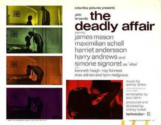 The Deadly Affair (1967) -1080p- James Mason, Maximilian Schell, Simone Signoret