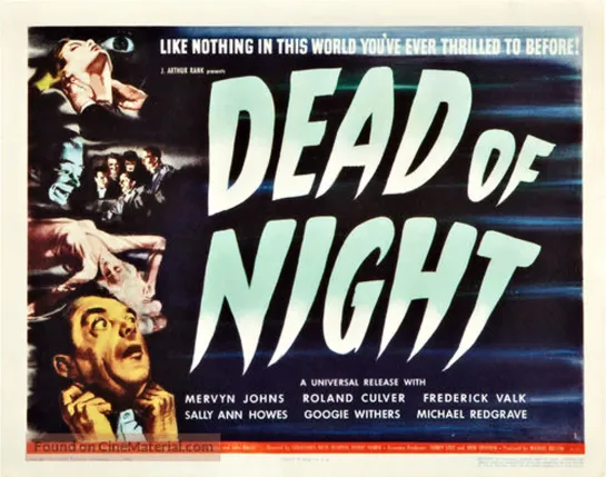 Dead of Night (1945) -1080p- Mervyn Johns, Michael Redgrave, Roland Culver, Mary Merrall, Googie Withers