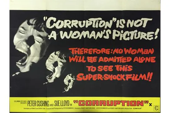 Corruption (1968) -1080p- Peter Cushing, Sue Lloyd, Noel Trevarthen