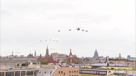 Воздушный Парад, посвященный 75-й годовщине Великой Победы