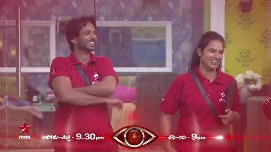 Time to pick our Smartest Fastest player 😉 #BiggBossTelugu Today at 9_30 PM